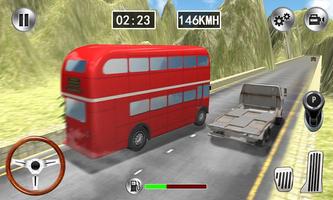 Uphill Bus Racing - Coach Bus Simulator 3D capture d'écran 3