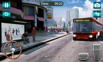 Bus Simulator - Coach Bus City Driving 3D-poster