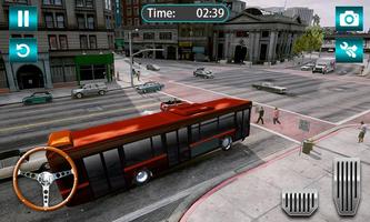 Bus Simulator - Coach Bus City Driving 3D اسکرین شاٹ 1