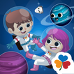 Play city SPACE Game for kids আইকন