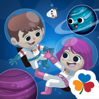 Play city SPACE Game for kids 圖標