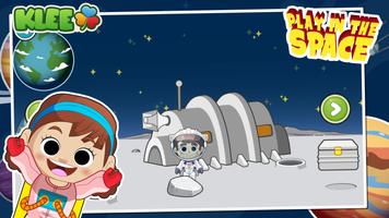 Zagraj w SPACE Gra dla dzieci plakat