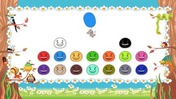 Learn Colors - Kids Games with Balloons and Bear capture d'écran 1