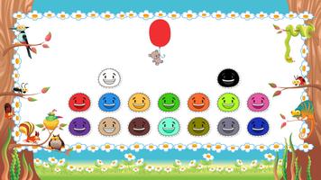 Learn Colors - Kids Games with Balloons and Bear capture d'écran 2