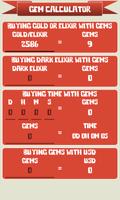 🏰 Gem Calculator for Clash of Screenshot 1