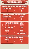 🏰 Gem Calculator for Clash of capture d'écran 3
