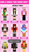 Girls Skins for Minecraft capture d'écran 2