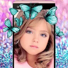 Butterfly Crown Photo Editor F