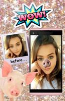 Pig Face Nose Snap poster