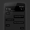 EvolveSMS Theme Minimal Black