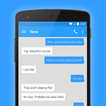 EvolveSMS Theme Evolve Blue