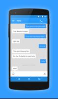 EvolveSMS Theme Evolve Blue screenshot 1