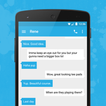 EvolveSMS Theme - Sky Blue
