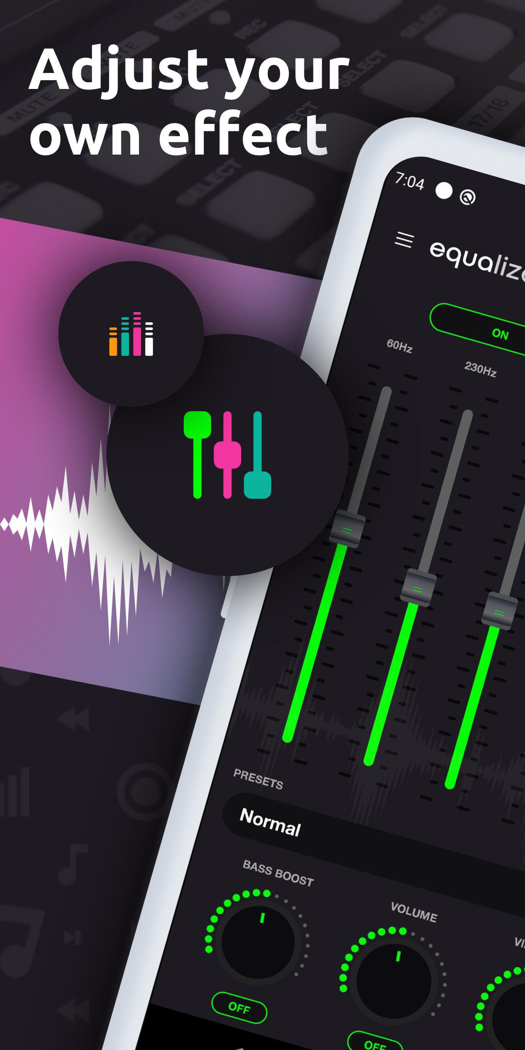 Equalizer, Music Volume Booster, Bass Booster, EQ for Android APK