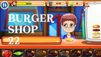Burger Store Burger Games 海報