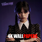 Wednesday Addams Wallpapers 4K-icoon