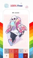 UNDERTALE and DELTARUNE Color By Number screenshot 3