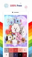 BT21 Color by Number скриншот 3