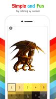 Dragon Color by Number скриншот 2