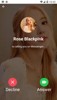 Rose blackpink llamándote Poster