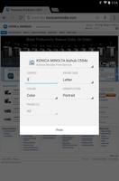 Konica Minolta Print Service screenshot 1