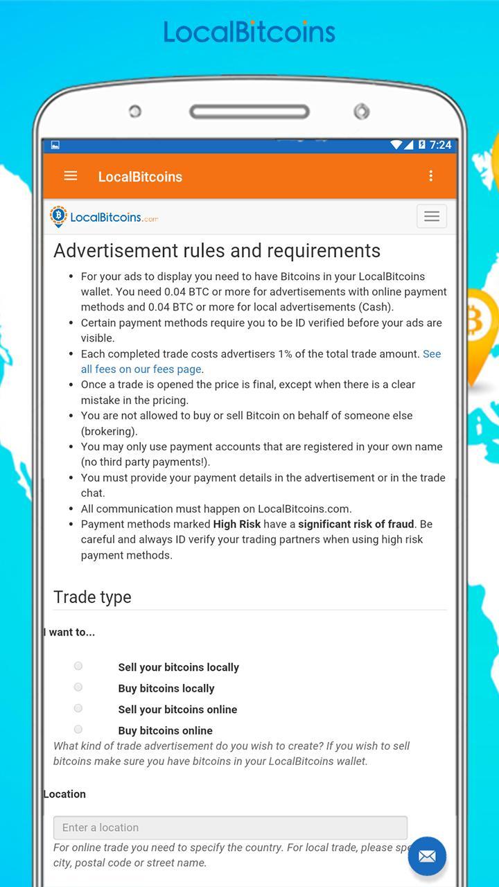 Localbitcoins Easiest Way To Buy Sell Bitcoins For Android Apk - 