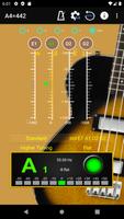 बेस गिटार ट्यूनर - Bass Guitar पोस्टर