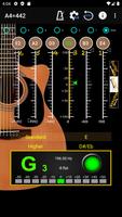 Stimmgerät für Gitarre-Guitar Plakat
