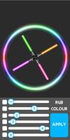 Electric fan light sword saber galaxy simulator capture d'écran 2