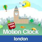 Motion Clock: London Zeichen