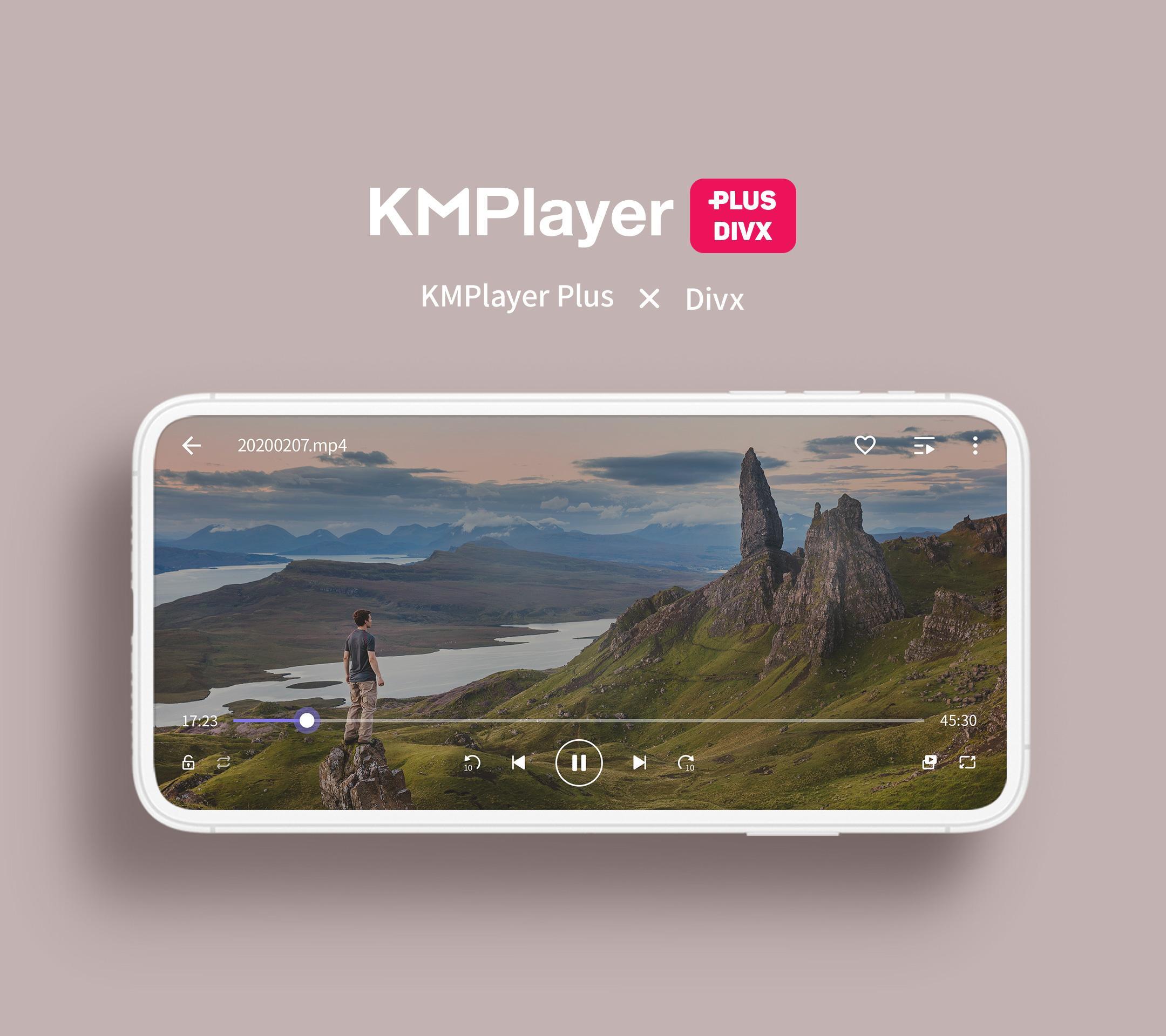 KMPlayer Plus (Divx Codec) Latest Version 32.12.220 for Android