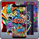 Graffiti Wallpaper HD Plus Zipper APK