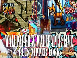 Graffiti Wallpaper HD Plus Zipper penulis hantaran