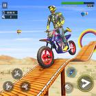 Icona Acrobazia Moto: Gioco di Moto