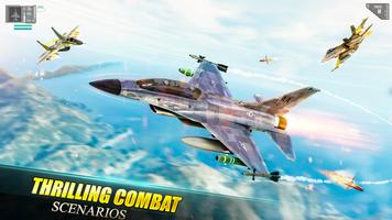 Poster Combat Fighting Airplane Games