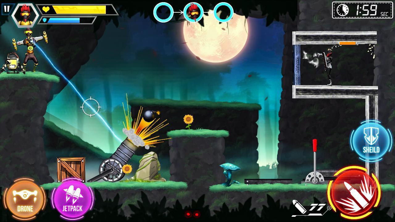 Android 用の シューター氏 オフライン ゲーム パズル 冒険 新しい ゲーム Apk をダウンロード