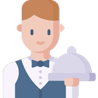 Waiter icono