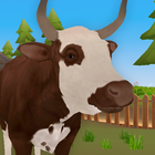 農場の 動物－子供向け教育ゲ アイコン