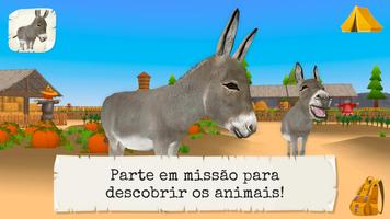 Animais de Fazenda Jogo VR/AR Cartaz