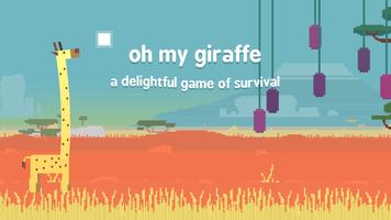Oh My Giraffe Affiche