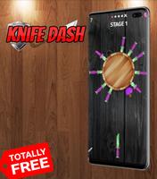 knife dash الملصق