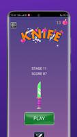 Knife Throw - Knife Shoot & Hit Challenge Affiche