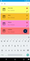 Colorful Notes: write your colorful notes for free Affiche