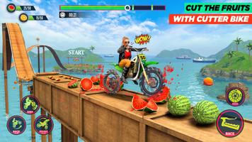 Bike Stunt: Game Motor Trail syot layar 1