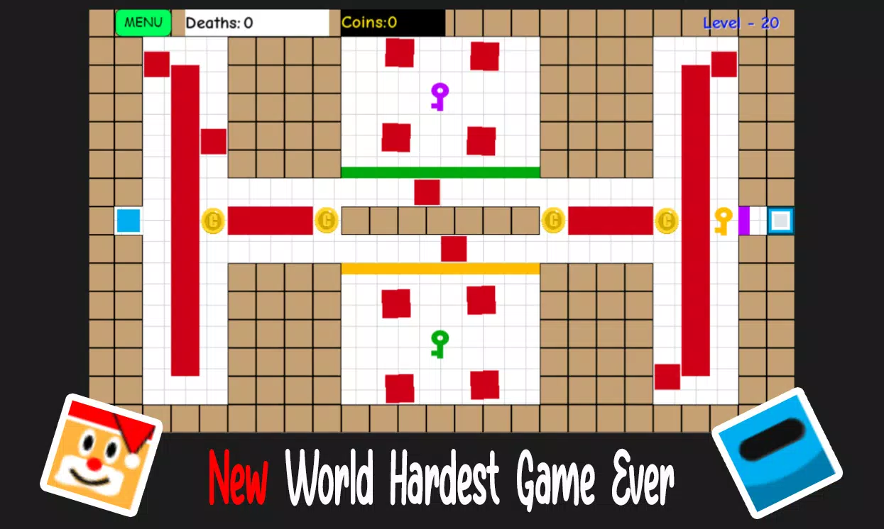 Worlds hardest game level 8 