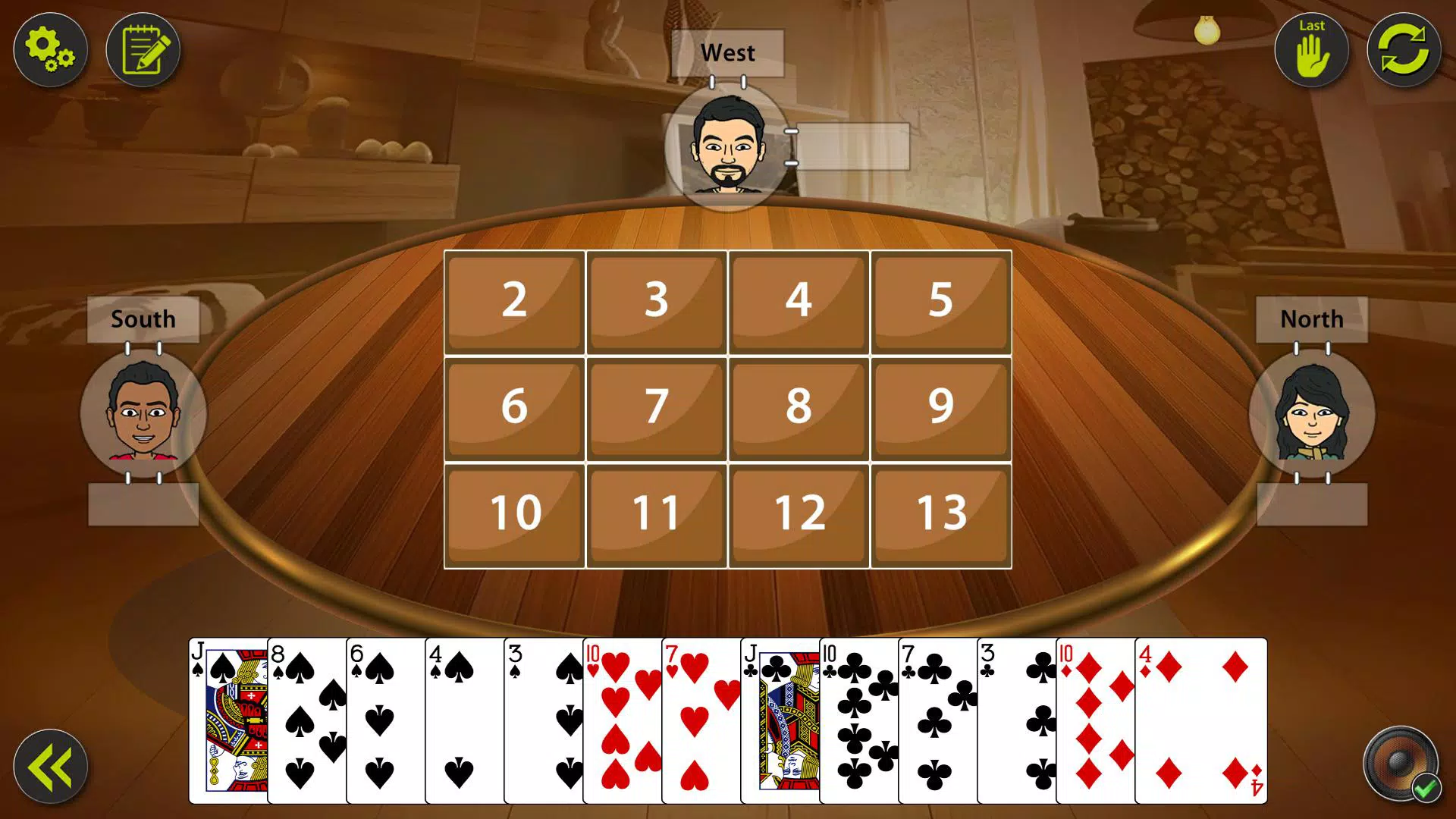 Call Bridge Card Game