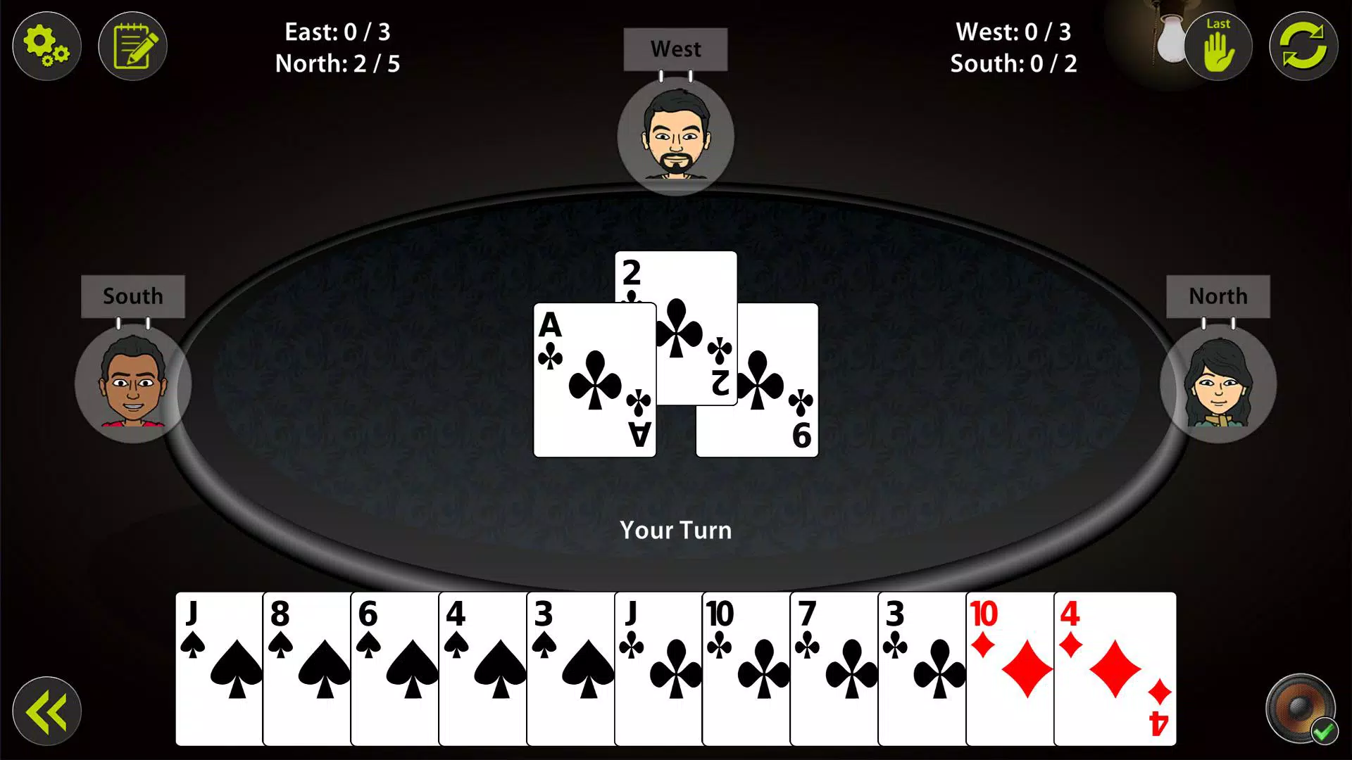 Call Bridge Card Game
