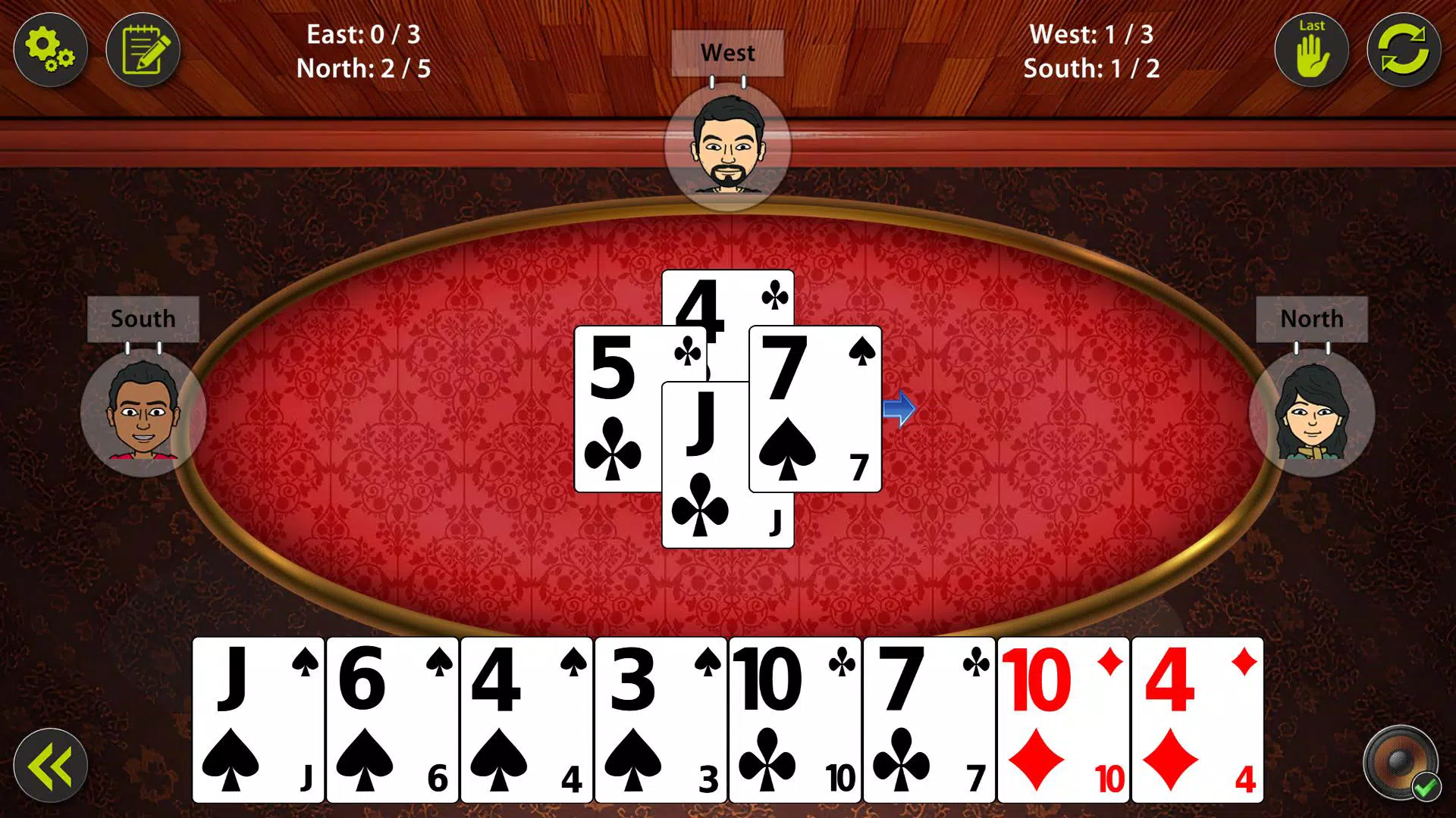 Call Bridge Card Game