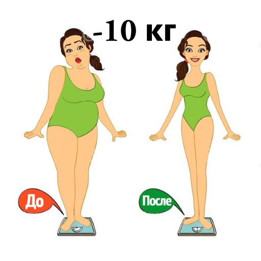 Минус 10 кг за месяц