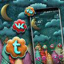 Knitting Cloud Launcher Theme APK